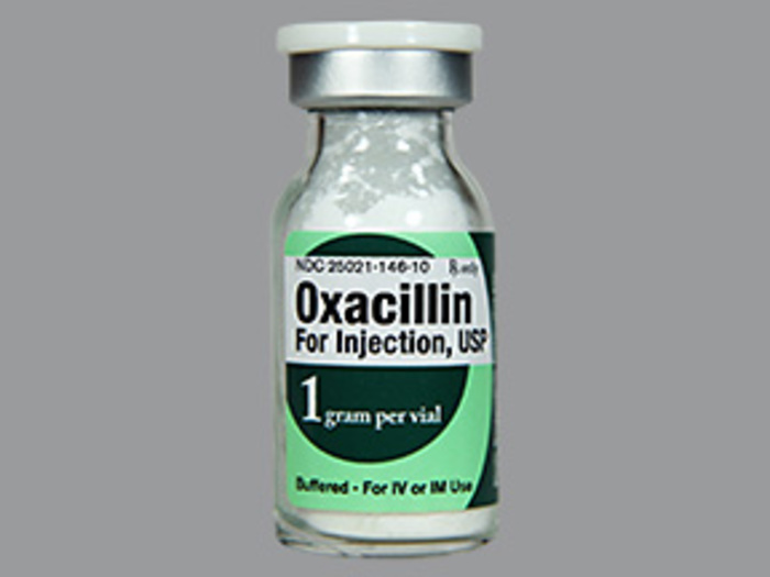 Rx Item-Oxacillin 1 Gm Vial 10 By Sagent Pharma