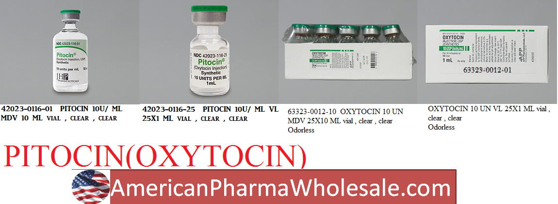 Rx Item-Pitocin 10 Unit/Ml Vial 25X10Ml By JHP Pharma 