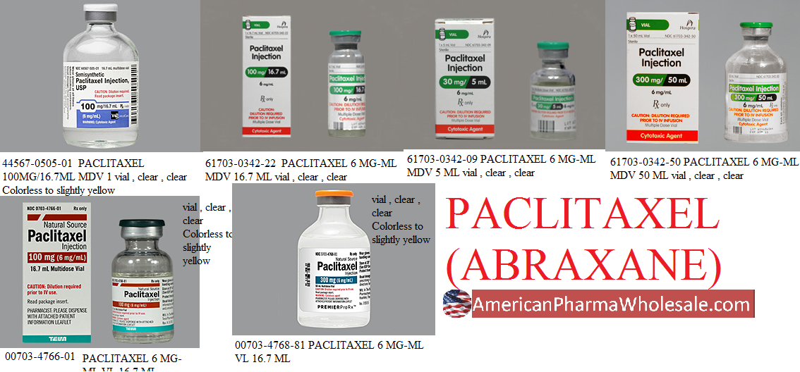 Rx Item-Paclitaxel 6Mg/Ml Vial 16.7Ml By Fresenius Kabi USA