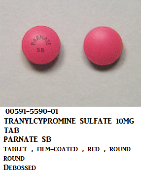 Rx Item-Tranylcypromine 10MG 100 Tab by Par Pharma USA 