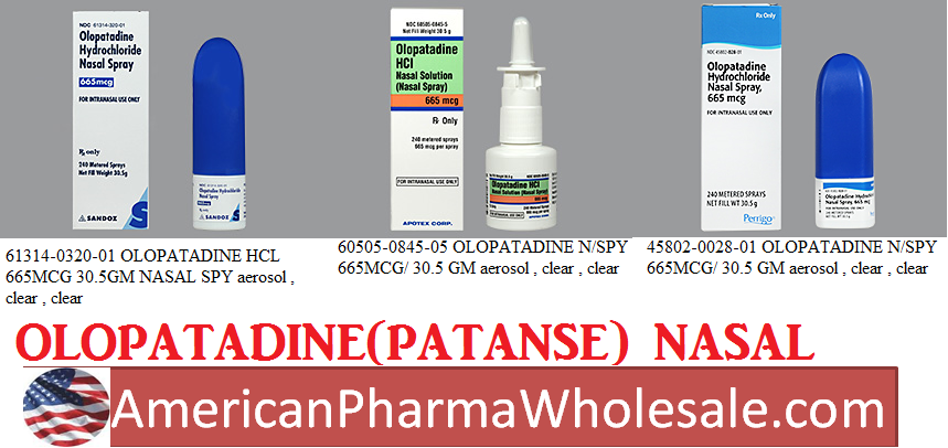 '.Patanase 0.6% Spray By Alcon/Novartis La.'
