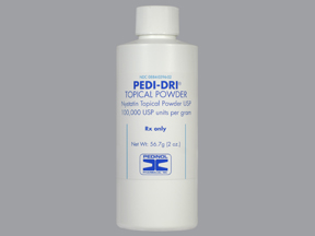 RX ITEM-Pedi-Dri Tpcl 100000 G Powder 2 Oz By Valeant Pharma