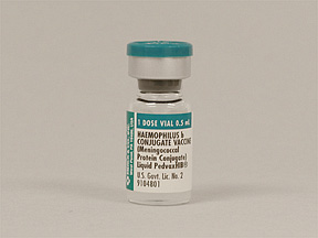 Rx Item-Pedvaxhib 7.5Mcg 0.5 Vial Haemophilus Influenzae Type B (Hib) 10X0.5Ml B