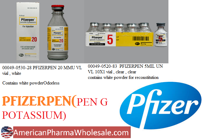 Pfizerpen N+ 20Mm Unit Vial by Pfizer Pharma Inj