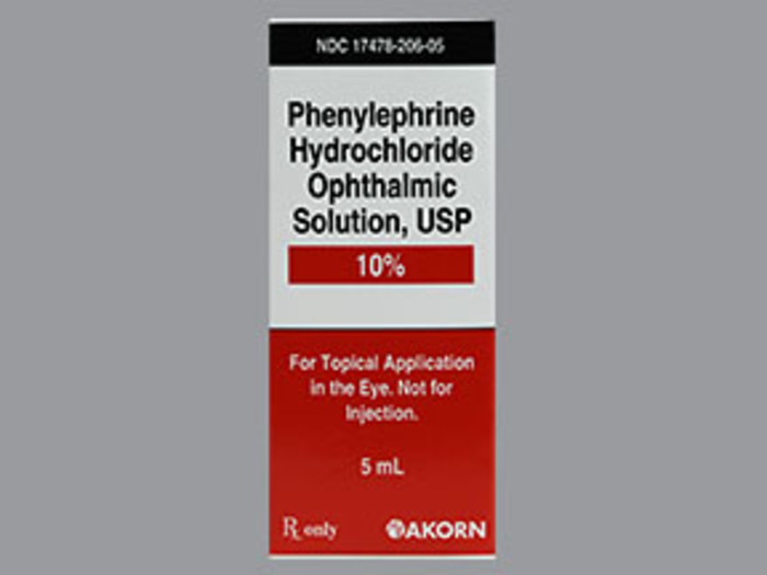 Rx Item-Phenylephrine 10% Drops 5Ml By Akorn Pharma 