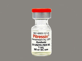 RX ITEM-Pitressin 20 Unit Ml Vial 25 By JHP Pharma