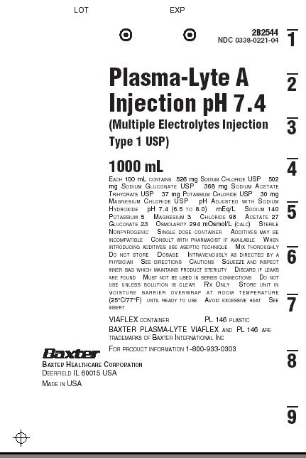 Rx Item-Plasma Lyte A Plasmalyte Solution 14X1000Ml By Baxter Pharma