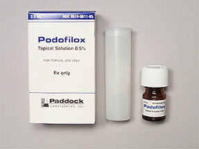 Rx Item-Podofilox 0.5% Solution 3.5Ml By Padagis Perrigo Pharma Gen Condylox
