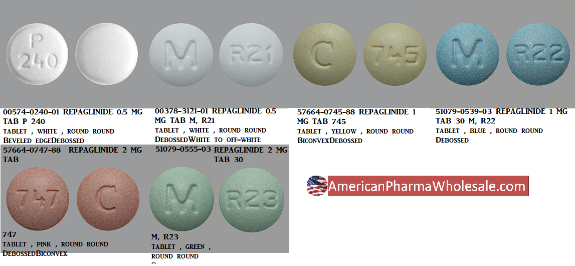 '.Prandin 1Mg Tab 100 By Novo Nordisk Phar.'