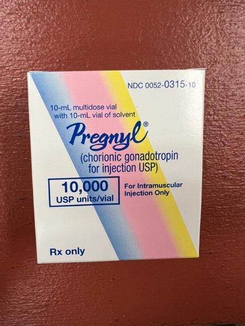 Rx Item-Pregnyl 10 ML Multi Dose Vial by Merck & Co Pharma USA 