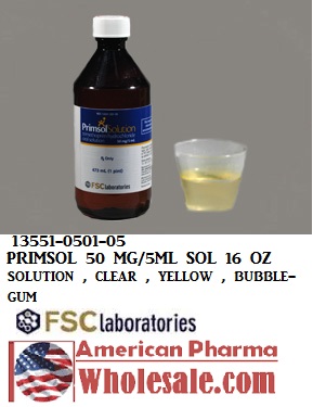 RX ITEM-Primsol 50Mg/5 Ml Solution 16 Oz By Fsc Labs