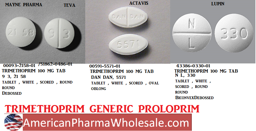 RX ITEM-Trimethoprim 100Mg Tab 100 By Teva Pharma