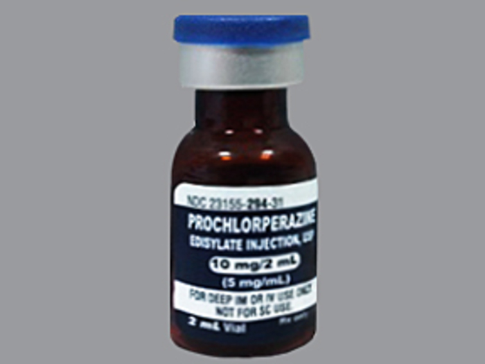 Rx Item-Prochlorperazine 10Mg/2Ml Vial 10X2Ml By Heritage Pharma Gen Compazine