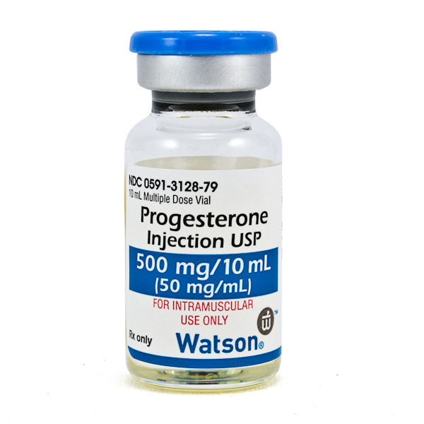 Rx Item-Progesterone 50Mg/Ml Oil Vial 10Ml By Actavis Pharma(Teva)