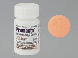 RX ITEM-Promacta 25Mg Tab 30 By Novartis Healthcare 