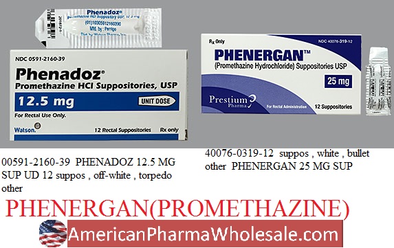 RX ITEM-Phenergan 12.5Mg Suppository 12 By Prestium Pharma