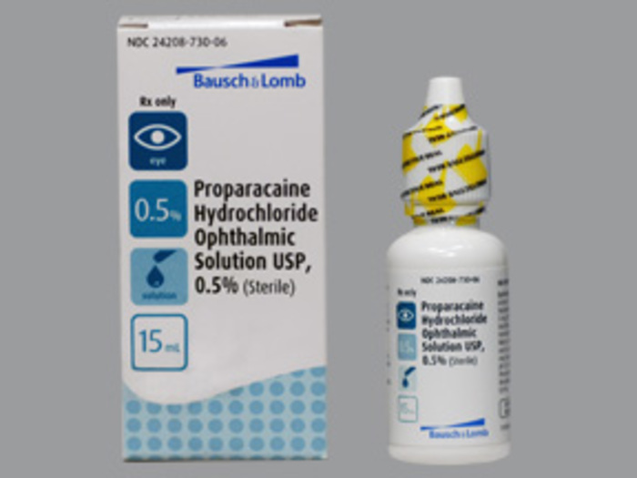 Rx Item-Proparacaine 0.5% 15 ML Gen Alcaine Drops -Keep Refrigerated - by Valeant Pharma USA 