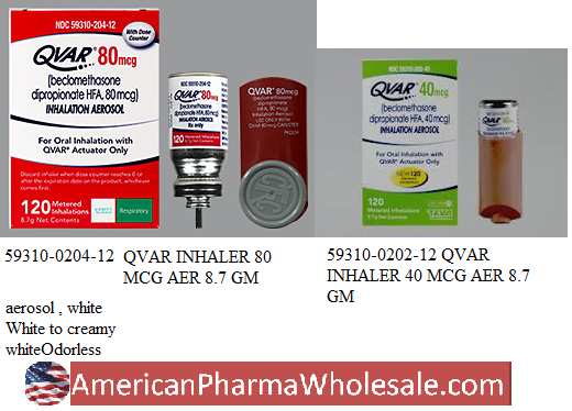 Qvar Inhaler 40mcg Aer 8.7gm by Teva Pharma 