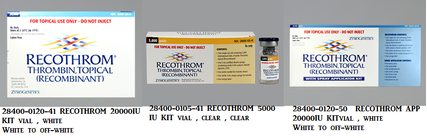 Rx Item-Recothrom 5000 Unit Vial By Mallinkrodt Pharma