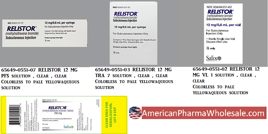 Rx Item-Relistor 12Mg 0.6Ml Syringe 1 By Valeant Pharma