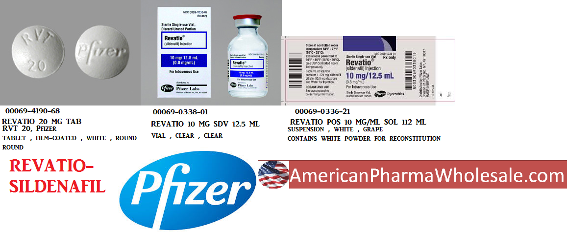 Rx Item-Revatio 10Mg/12.5 Vial 12.5Ml By Pfizer Pharma