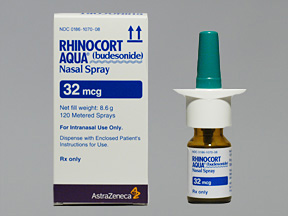 RX ITEM-Rhinocort 120 32Mcg Spray 8.6Gm By Astra Zeneca Pharma