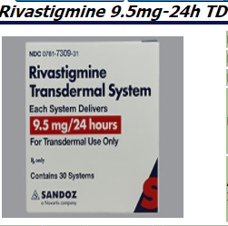Rx Item-Rivastigimine 9.5Mg 24Hr Patch 30 By Sandoz Pharma
