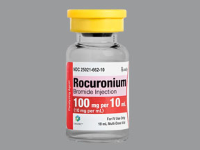 Rx Item-Rocuronium 10Mg/Ml Vial 10X10Ml By Sagent Pharma