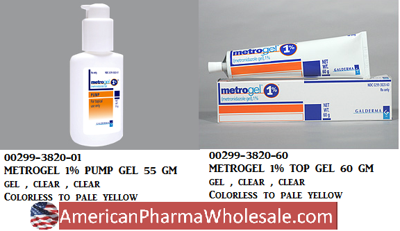 '.Metronidazole 1% Gel 60Gm By Sandoz Phar.'