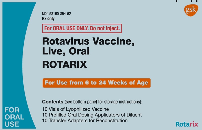 Rx Item-Rotarix Rota Virus Vaccine 10X1 ML SUS-Keep Refrigerated - by Glaxo Smith Kline Vaccines 
