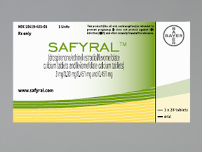 Rx Item-Safyral 3 0.03(21) Tab 3X28 By Bayer Pharma