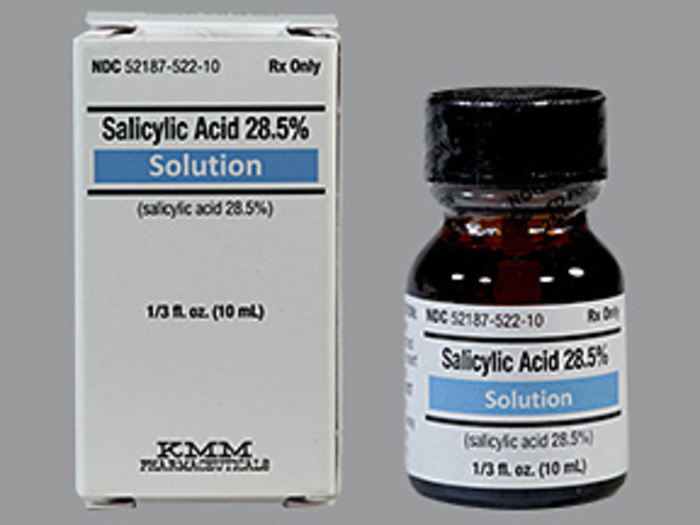 Rx Item-Salicylic Acid 28.5% Liq 10Ml By Cintex Pharma