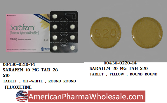 Rx Item-Sarafem 10Mg Tab 28 By Actavis Pharma