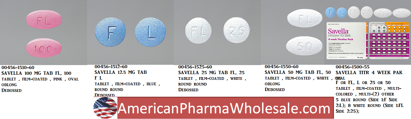 Rx Item-Savella 100Mg Tab 60 By Actavis Pharma