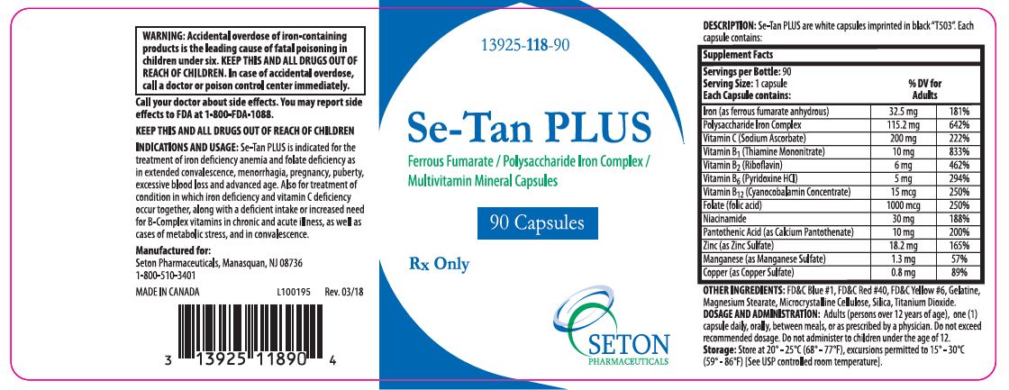 '.Se-Tan Plus 106Mg 1Mg Cap 90 By Seton Ph.'