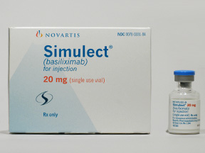 Rx Item-Simulect 20Mg Vial 6Ml By Novartis