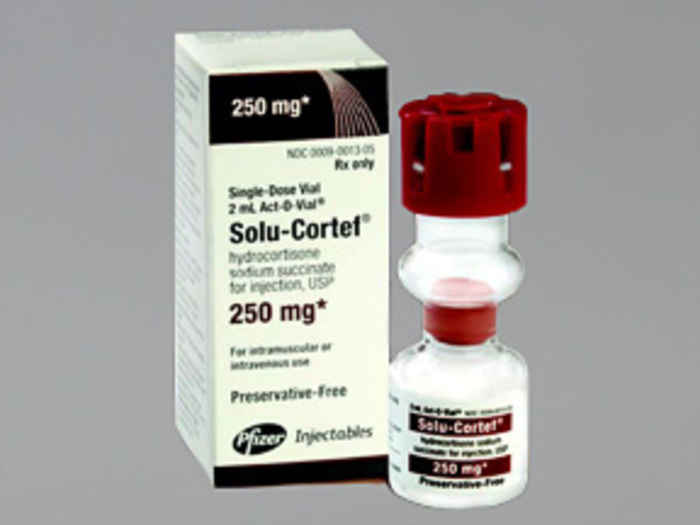 Rx Item-Solu Cortef 250Mg/2Ml Vial 2Ml By Pfizer Pharma