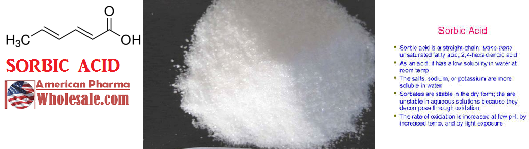 Rx Item-Sorbic Acid Powder(Non-Sterile Pharmaceutical Grade ) 100Gm By Med