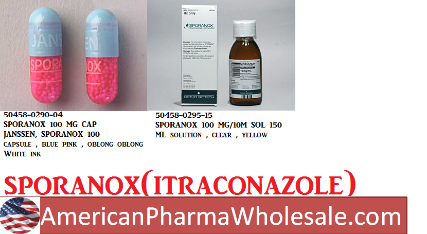 Rx Item-Sporanox 100Mg Cap 28 By J O M Pharma