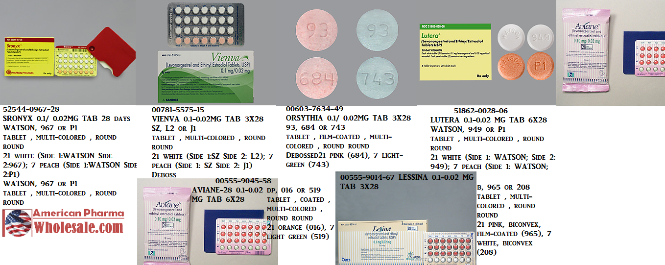 Rx Item-Aviane-28 0.1 0.02 Tab 6X28 by Teva Pharma