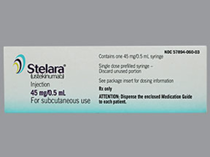 Rx Item-Stelara 45MG/0.5 ML Ustekinumab Sq  PFS-Keep Refrigerated - by J-O-M Pharma USA Services 
