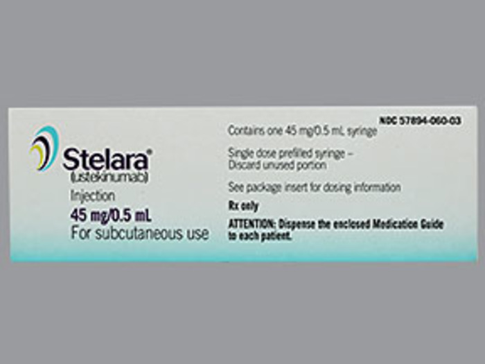 '.Stelara 45Mg 0.5Ml Syringe 0.5Ml By J O .'