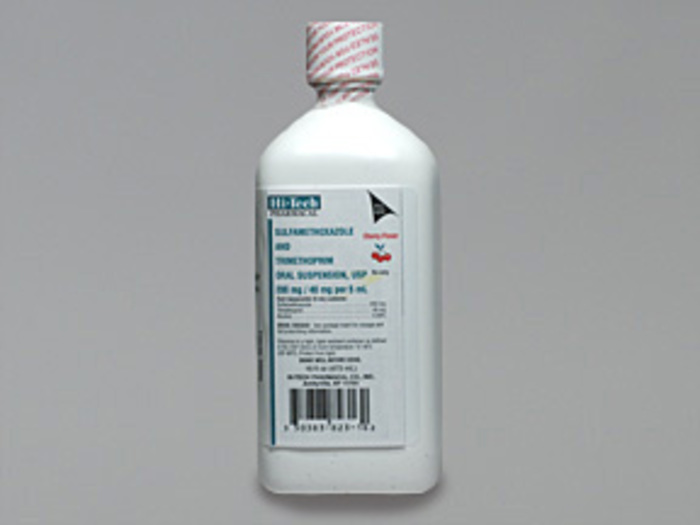Rx Item-Sulfamethoxazole-Trimethoprim 200/40Mg 5 Susp 16 Oz By Akorn Gen Septra