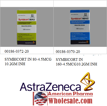 Rx Item-Symbicort 120 160 4.5Mcg Aer 10.2Gm By Astra Zeneca Pharma