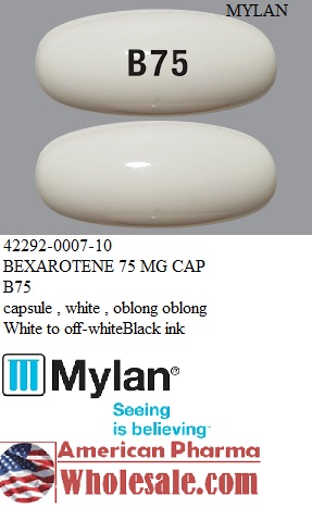 Rx Item-Bexarotene 75mg Cap 100 by Mylan Pharma