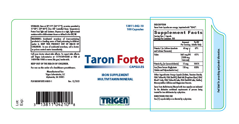 Rx Item-Taron Forte 150 60 1 Cap 100 By Trigen Lab 