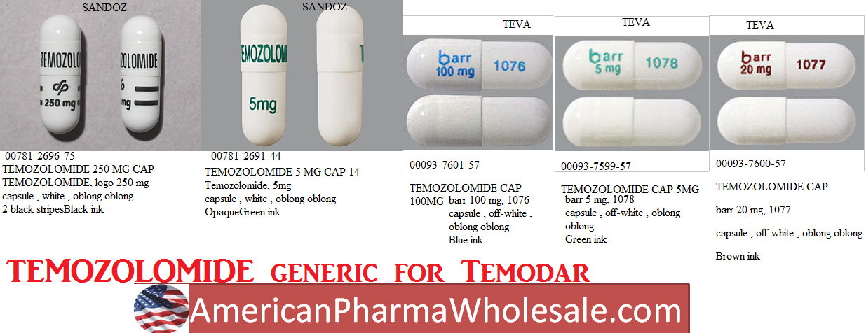 Rx Item-Temozolomide 140Mg Cap 14 By Caraco Pharma