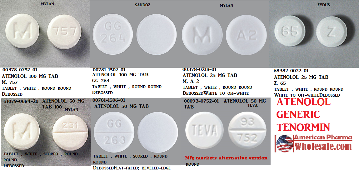 Atenolol 100mg Tab 100 by Zydus Pharma