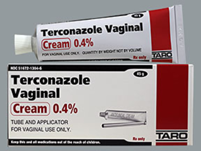 Rx Item-Terconazole Vaginal 0.4% Cream 45Gm By Taro Pharma Gen Terazol