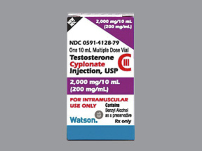 DEA- Cl3-Testosterone Cypionate 200MG/ML 10 ML Multi Dose Vial  by Teva Pharma USA 